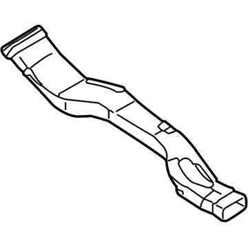 Volkswagen Phaeton Air Duct - 3D0-819-656