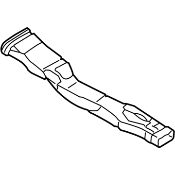 Volkswagen Phaeton Air Duct - 3D0-819-655
