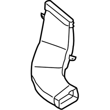 Volkswagen Phaeton Air Duct - 3D0-819-805