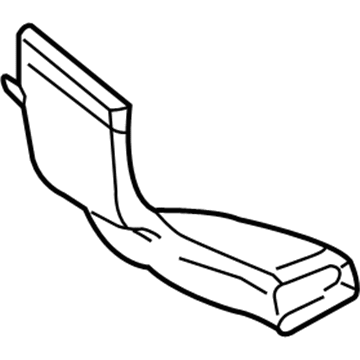 Volkswagen Phaeton Air Duct - 3D0-819-806