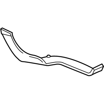 Volkswagen Touareg Air Duct - 7L0-819-656-B