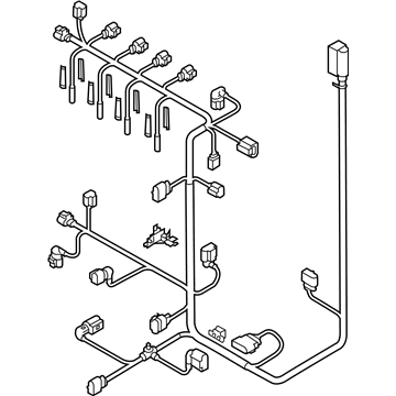 Volkswagen 03L-972-619-AQ Engine Harness Volkswagen 03L-972-619-AQ Engine Harness