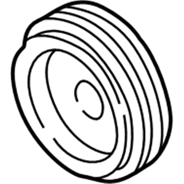 Volkswagen Passat Crankshaft Pulley - 027-105-243