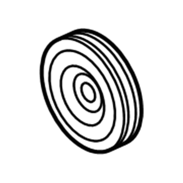 Volkswagen Phaeton Crankshaft Pulley - 07C-105-243-P