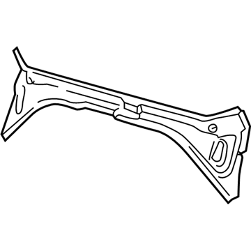 Volkswagen Cabrio Rear Crossmember - 1E0-813-633