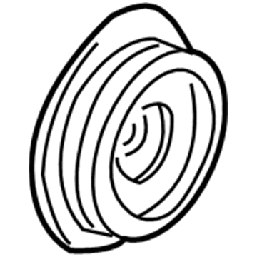 Volkswagen R32 Crankshaft Pulley - 022-105-243-A