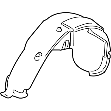 Volkswagen Touareg Wheelhouse - 7L6-810-972-A