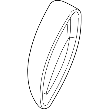 Volkswagen Passat Mirror Cover - 3B1-857-538-B-GRU