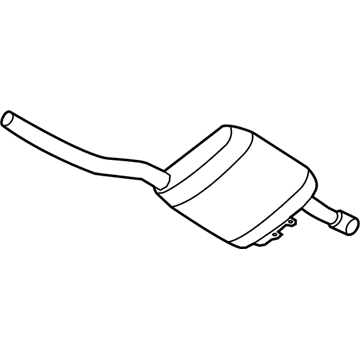 Volkswagen Passat Exhaust Pipe - 561-253-609-H