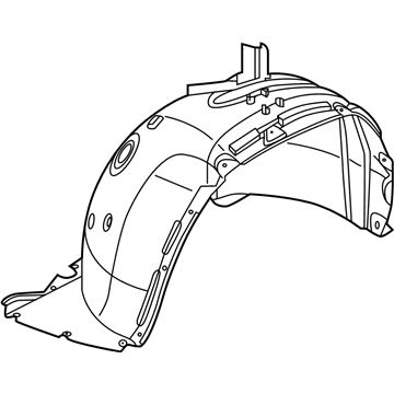 Volkswagen Atlas Wheelhouse - 3CN-805-911-C