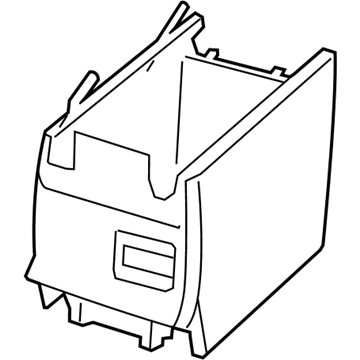 Volkswagen 7B0-863-323-ES3 Storage Compart Volkswagen 7B0-863-323-ES3 Storage Compart
