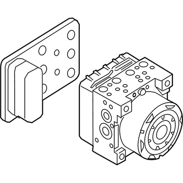 Volkswagen Atlas ABS Pump And Motor Assembly - 5Q0-614-517-FD-BEF