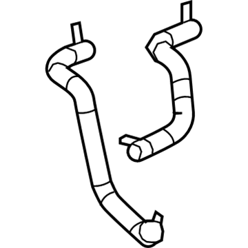 Volkswagen Routan Coolant Reservoir Hose - 7B0-121-101
