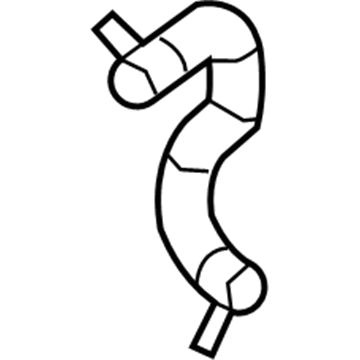 Volkswagen Routan Coolant Reservoir Hose - 7B0-122-051-B