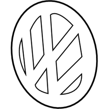 Volkswagen Emblem - 5C6-853-601-ULM