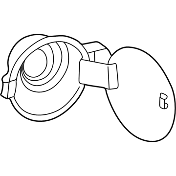 Volkswagen Fuel Door - 3B7-809-857-A-GRU