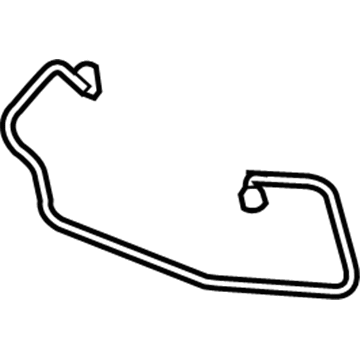 Volkswagen Eos Crankcase Breather Hose - 1Q0-201-160-D