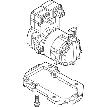 Volkswagen 1EA-820-808-H Compressor Assembly Volkswagen 1EA-820-808-H Compressor Assembly