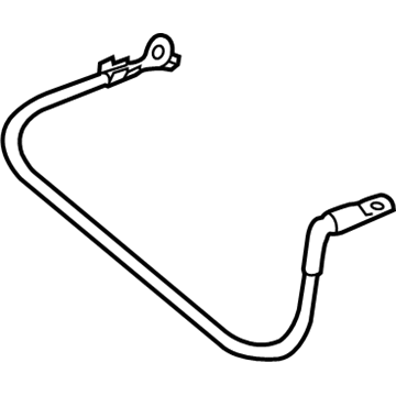 Volkswagen Golf R Battery Cable - 1K0-971-250-L