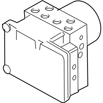 Volkswagen Touareg Brake Controller - 7L0-614-517-C-BEF