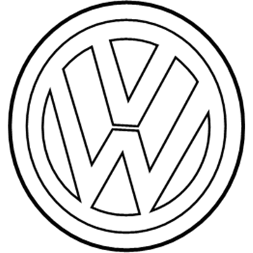 Volkswagen Routan Emblem - 7L6-853-601-A-ULM