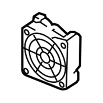 3D0-963-345-B Volkswagen Blower Motor Illustration 1 of 1
