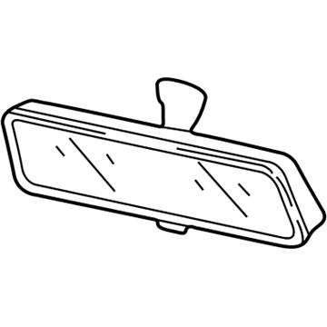 Volkswagen Jetta Car Mirror - 3C0-857-511-J-ZLZ