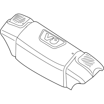 Volkswagen Engine Cover - 077-103-925-D