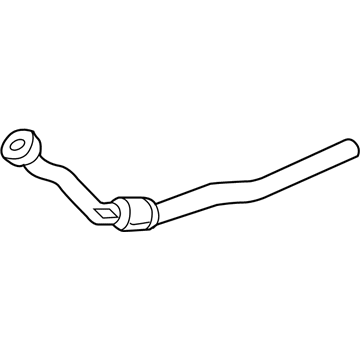 Volkswagen Passat Exhaust Pipe - 3B0-254-350-B