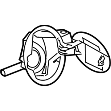 Volkswagen Fuel Door - 3C9-809-857-F-GRU