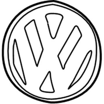 Volkswagen EuroVan Emblem - 323-853-601-041