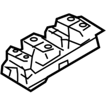 Volkswagen Touareg Power Window Switch - 7L6-959-857-E-3X1