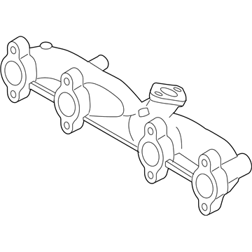 Volkswagen Exhaust Manifold - 038-253-031-L