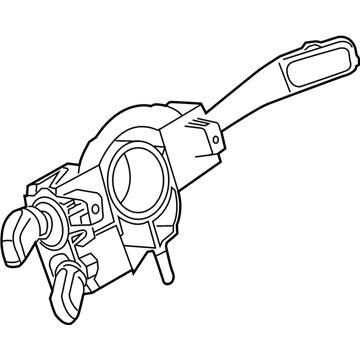 Volkswagen Windshield Wiper Switch - 5K0-953-502-N-9B9