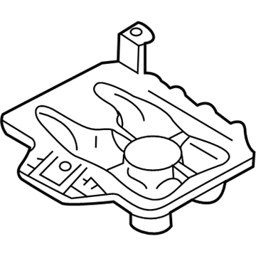 Volkswagen Battery Tray - 1C0-915-333-F