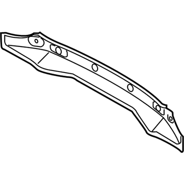 17A-813-309 Volkswagen Rear Body Reinforcement Illustration 1 of 1