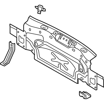 Volkswagen 17A-813-301 Rear Body Panel Volkswagen 17A-813-301 Rear Body Panel