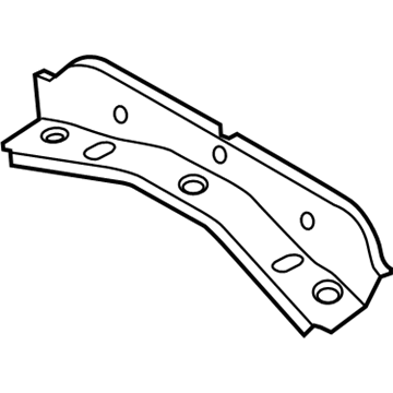 Volkswagen Jetta Rear Crossmember - 17A-813-260