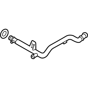 Volkswagen Jetta Coolant Pipe - 03L-121-065-T