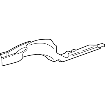 Volkswagen Cabrio Frame Rail - 1HM-803-105