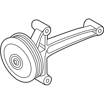Volkswagen Jetta Timing Belt Idler Pulley - 06K-145-172