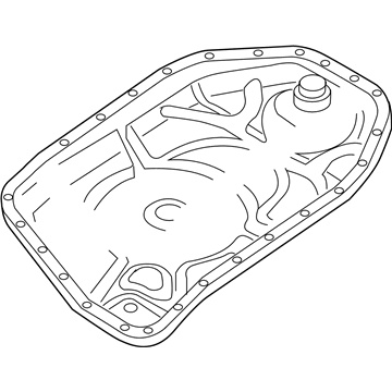 Volkswagen Phaeton Transmission Pan - 09L-321-359