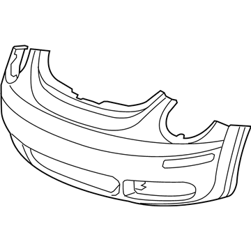 Volkswagen Beetle Bumper Cover - 1C0-807-079-A-GRU
