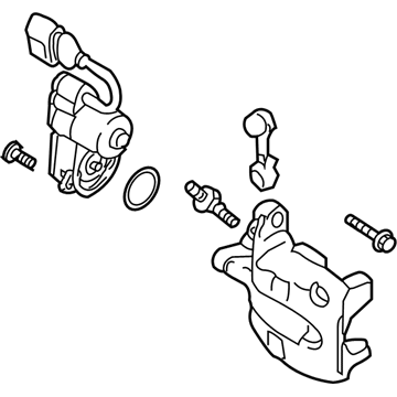 Volkswagen CC Brake Caliper Repair Kit - 3C0-615-404-G