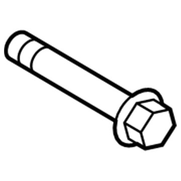 N-107-178-01 Volkswagen Alternator Bracket Bolt Illustration 1 of 1