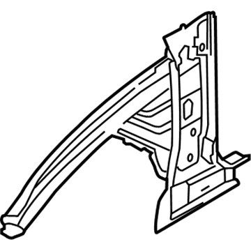 Volkswagen Touareg Frame Rail - 7L0-805-191-J