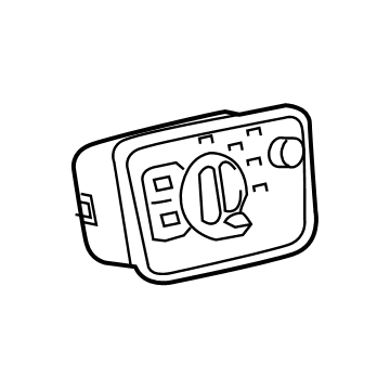 Volkswagen Headlight Switch - 3G0-941-633-N-ICX
