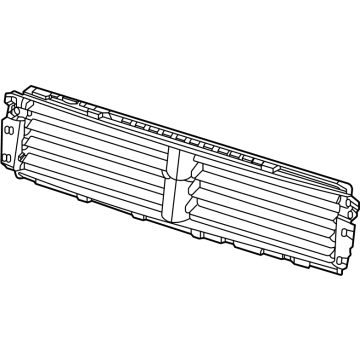 Volkswagen 3CM-122-321-F Air Flap Volkswagen 3CM-122-321-F Air Flap