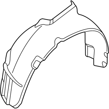 Volkswagen Jetta Wheelhouse - 1JM-809-957