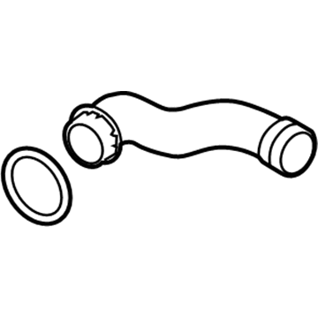 Volkswagen Beetle Intercooler Hose - 1K0-145-834-AC